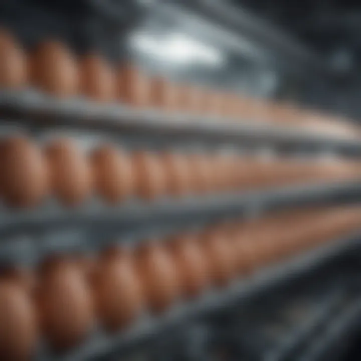 Different types of egg incubators lined up for comparison