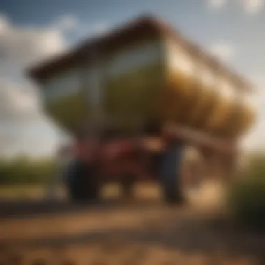 Image depicting maintenance practices for a dry fertilizer hopper
