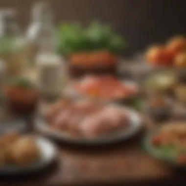 Treatment Options for Food Poisoning Illustration of various treatment options for food poisoning.