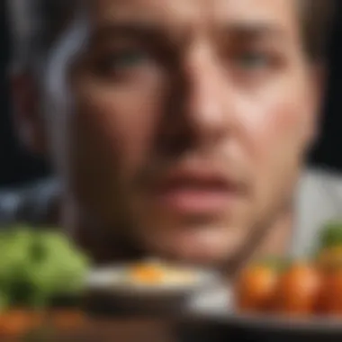 Understanding Nausea as a Food Poisoning Symptom Visual representation of nausea