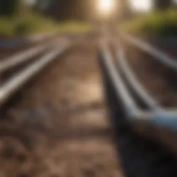 An overview of different pipe sizes used in irrigation systems