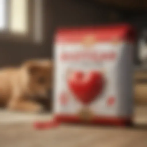 Heartgard packaging displayed next to a pet