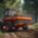 Different types of yard manure spreaders