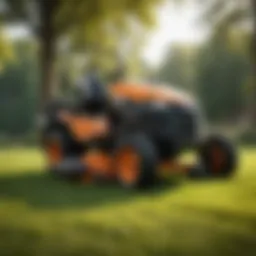 Yard Pro lawn mower showcasing innovative design and technology features